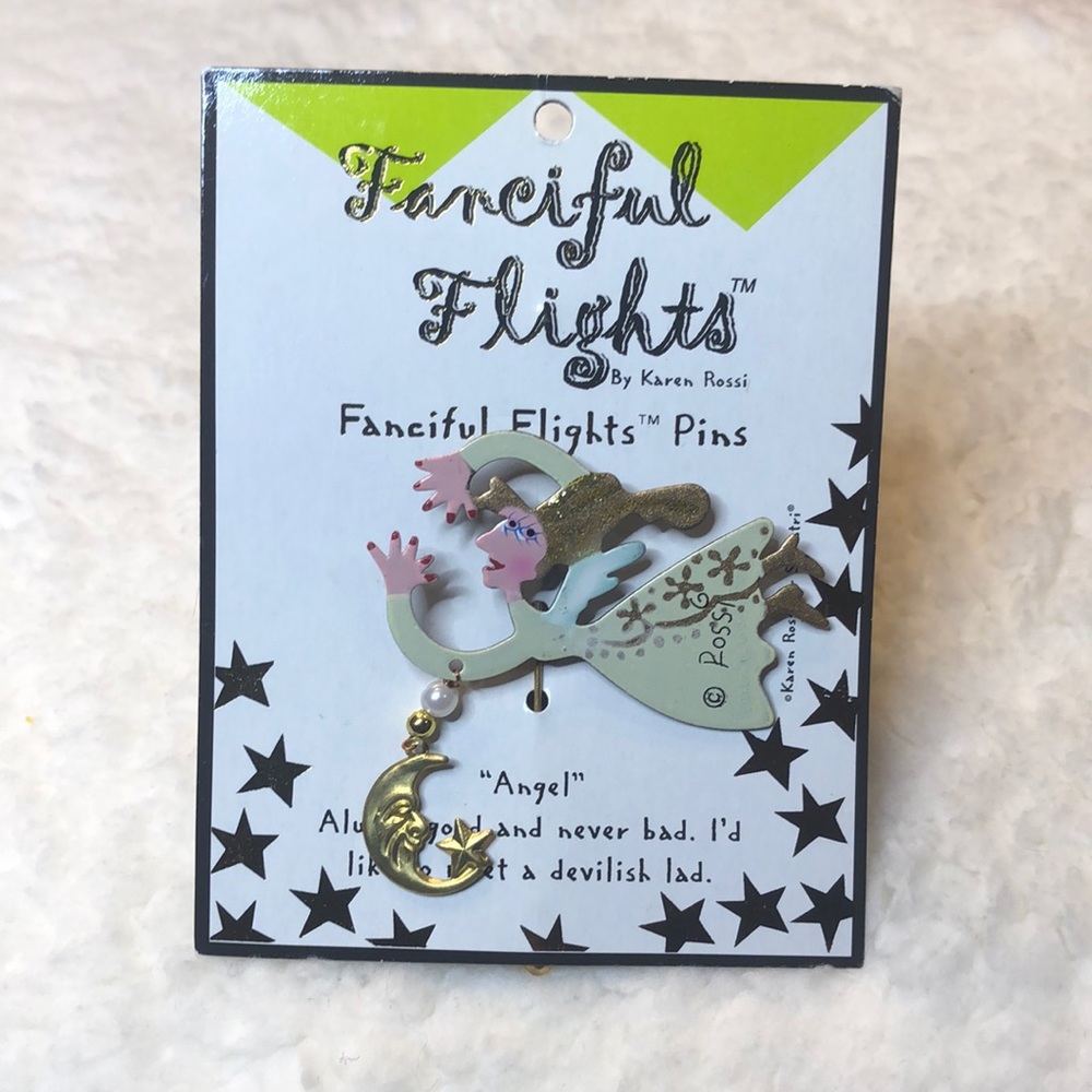 🆕 Angel Pin by Artist Karen Rossi